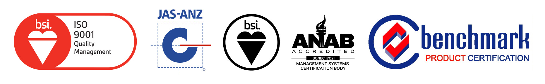 Polymer Link has been awarded ISO 9001 certification and accreditation from ANAB, JAS-ANZ, as well as Benchmark Product Certification from BSI