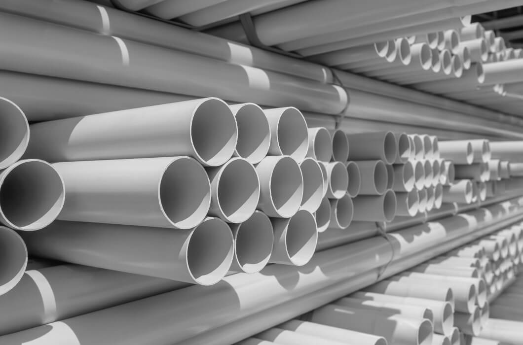 PVC pipes can benefit from the antioxidant additive masterbatch by Polymer Link, which prevents oxidative degradation at high temperatures
