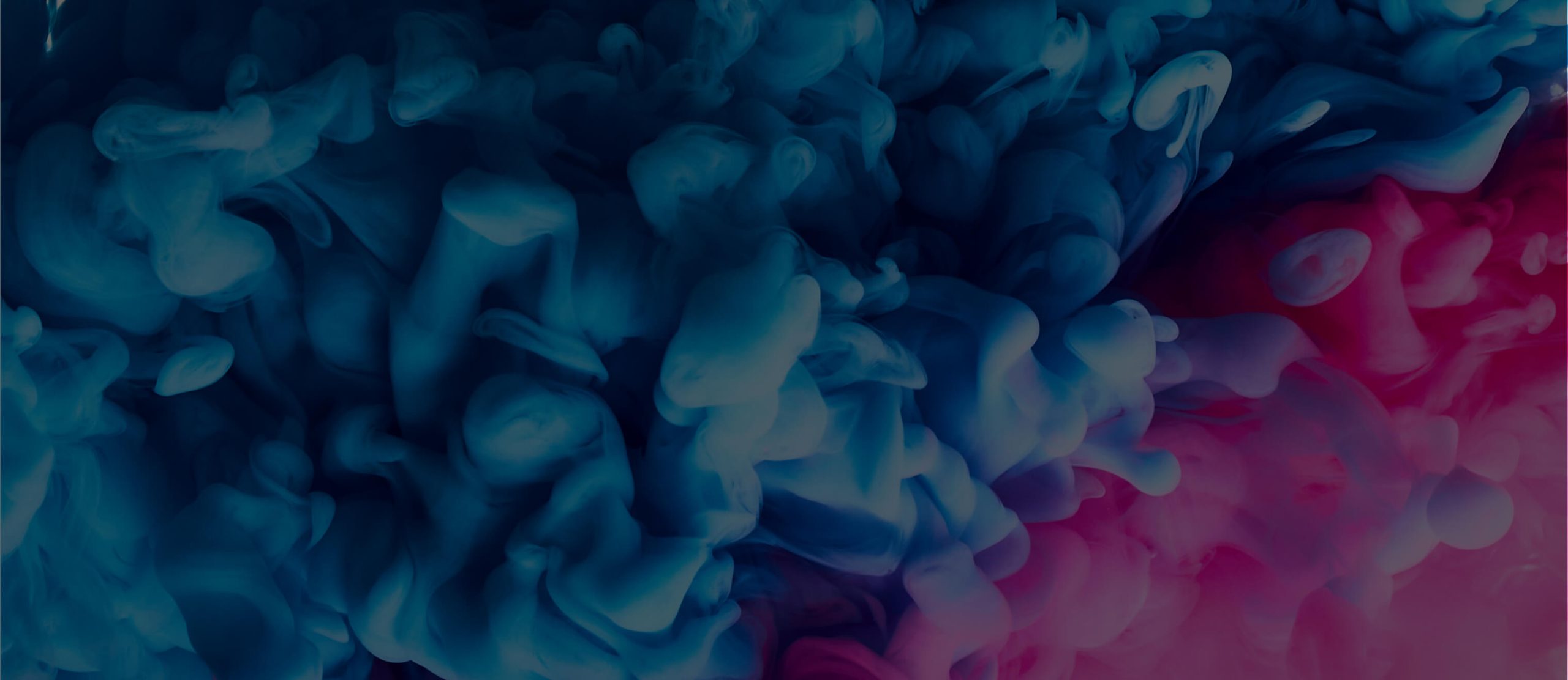 Polymer Link's masterbatch solution's blurred blue and pink abstract smoke