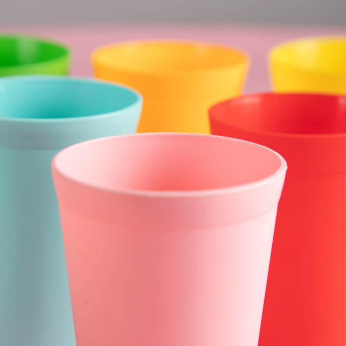 For domestic products, Polymer Link's masterbatch has a wide range of applications, including the manufacturing of different coloured plastic cups