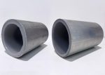 Two grey coloured pipelines were made using Polymer Link's Engineering Grade Rotolining Series, which can resist corrosion and withstand abrasion, providing a durable and high-quality product