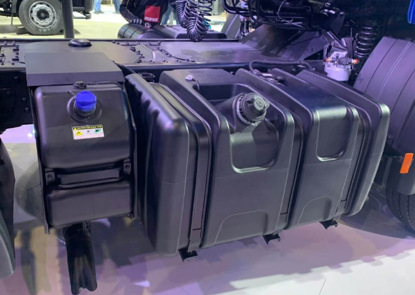 Polymer Link's Diesel Tank Series are used for manufacturing truck's fuel tank