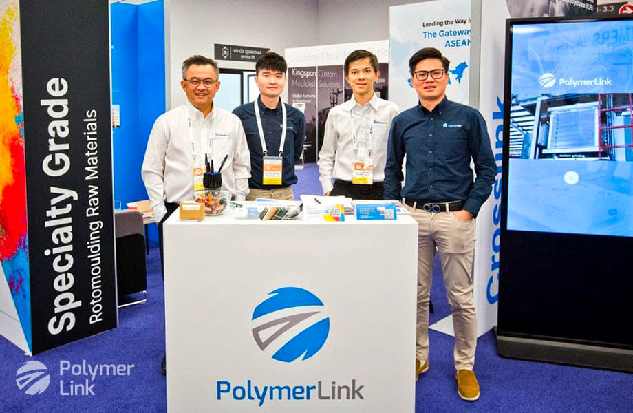The Polymer Link Team Showcases Rotomoulding Raw Materials during ARMO 2023 Conference
