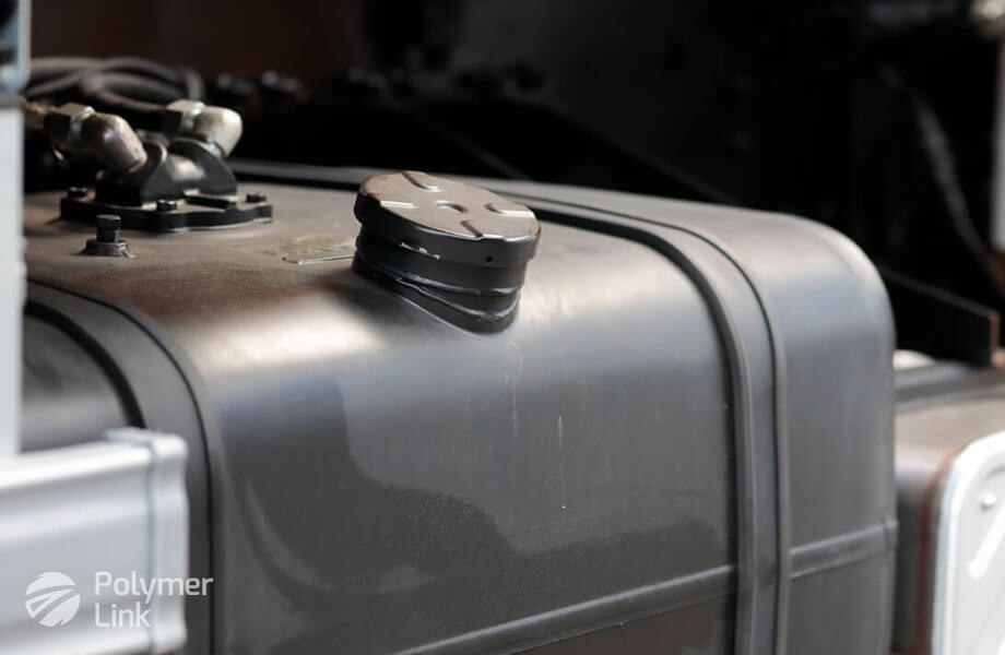 Fuel Tank made from Crosslink Series raw material which provides durability and safety certified with TÜV approval.