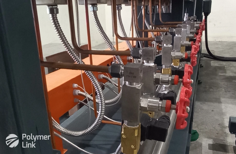 Polymerlink 63mm high-RPM twin-screw extruder for masterbatch and polymer compound production